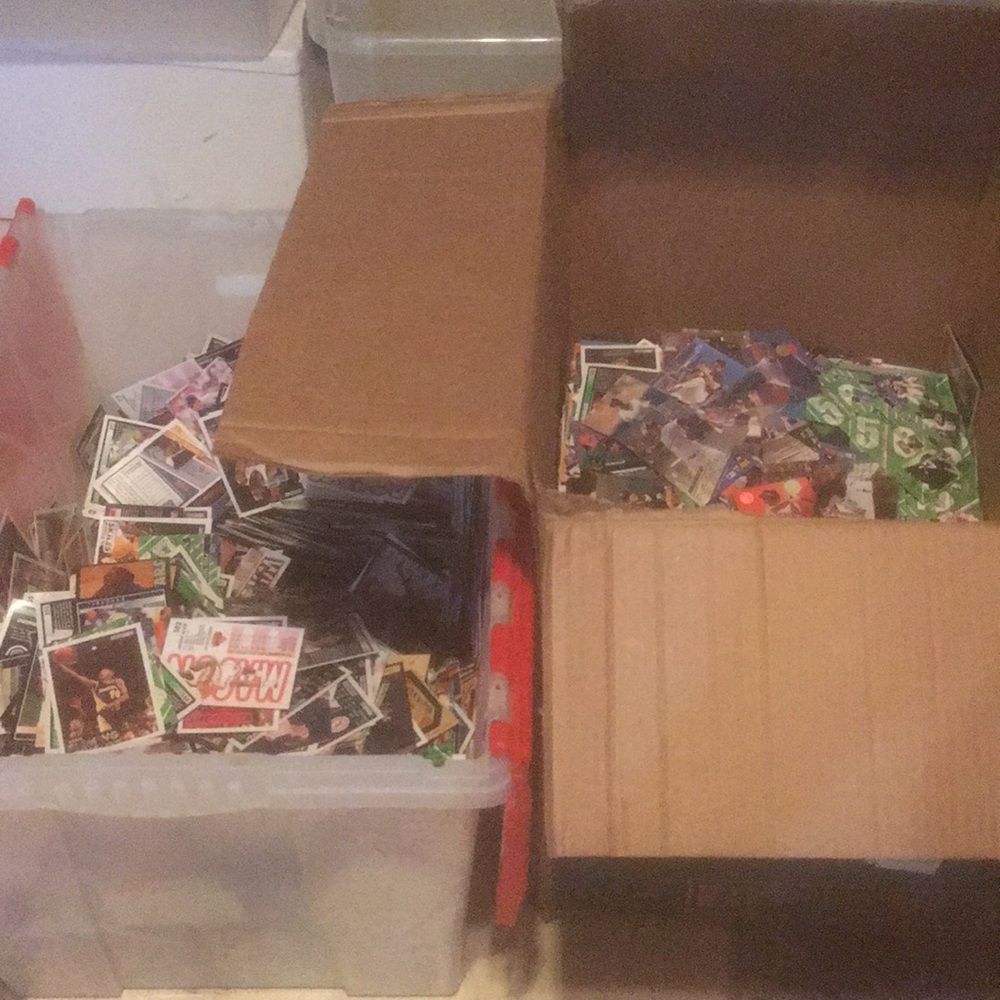 Large collection of cards from the 70s-90s